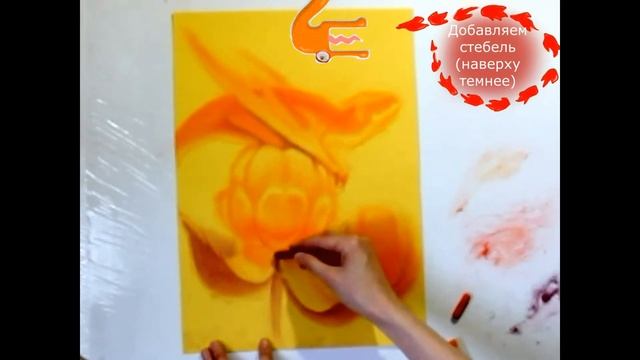 Рисуем дракона пастелью. Поэтапный мастер-класс с обзором на материал и элементами мультипликации смотреть онлайн