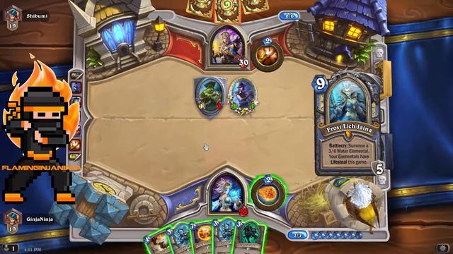 Hearthstone - Elemental Mage смотреть онлайн
