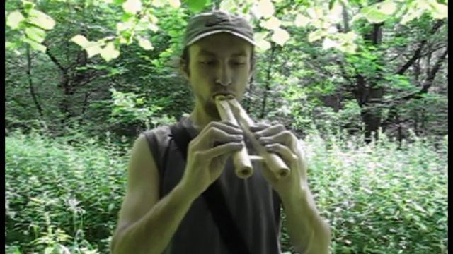 Двойная Флейта Кленовая тон С в лесу | Double Flute Maple tone C in the Forest смотреть онлайн