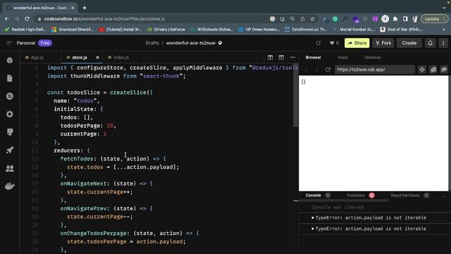 How to do pagination in React JS using react-redux, redux-toolkit, react-thunk packages. смотреть онлайн