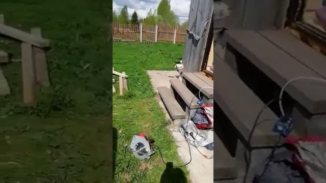 Кастом Урал Чоппер на даче смотреть онлайн