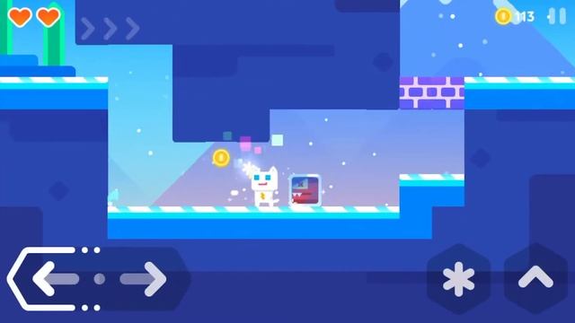 Super Phantom Cat 2 - Level 4-2 - Secrets, Stars, Chests смотреть онлайн