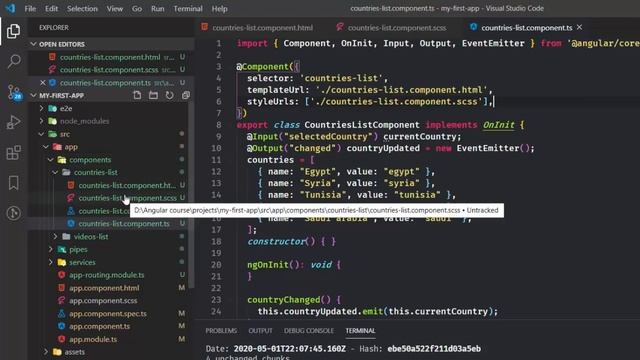 Your complete guide in Angular 7+ in Arabic - 21. Component's templates and styles смотреть онлайн