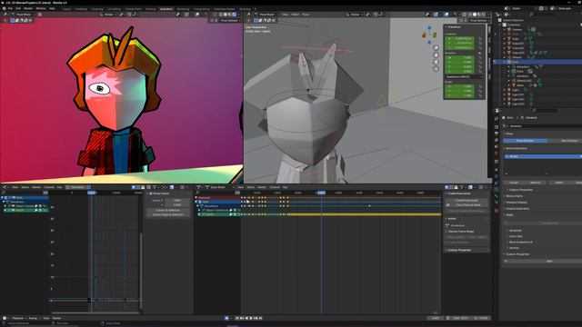 Animating in blender! смотреть онлайн