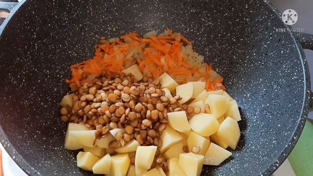 Ոսպով ապուր. Суп из чечевицы #простыерецепты #влог #быстрыйужин