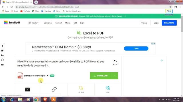 How to Convert Excel file to Pdf file || Excel ফাইলকে কিভাবে Pdf ফাইল বানাবেন смотреть онлайн