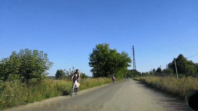 Юрга. Ремонт дороги на улице Бережной. смотреть онлайн