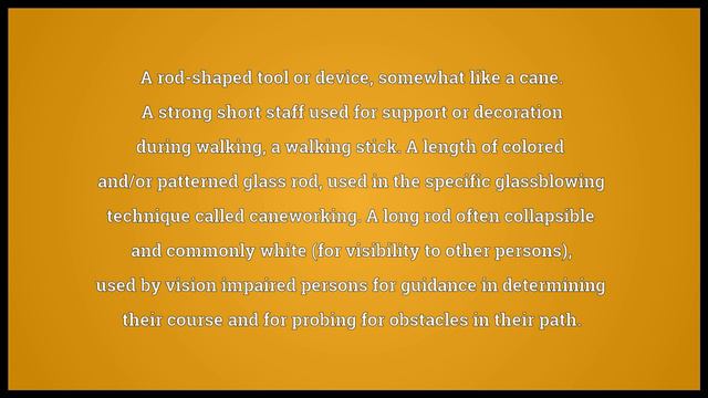 Cane Meaning смотреть онлайн