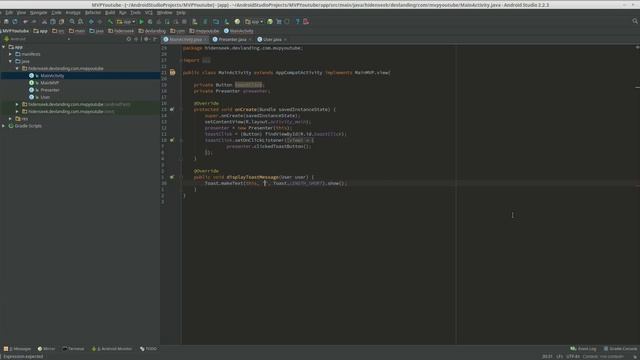 Android MVP - Model смотреть онлайн