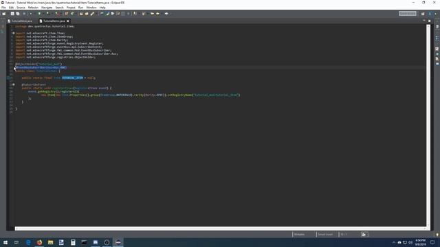 Minecraft Forge 1.14 - 1.15 Episode 3: Basic item Creation смотреть онлайн