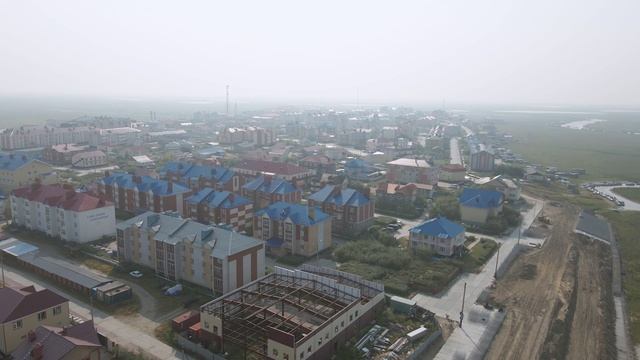 Дым от лесных пожаров в ХМАО окутал Ямальский район смотреть онлайн