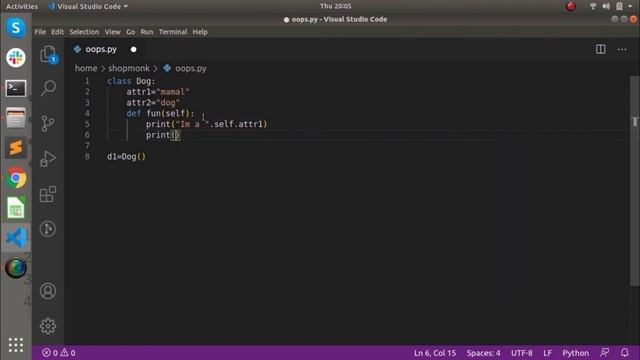 OOPS CONCEPTS IN PYTHON | REAL WORLD eg | CONSTRUCTOR VS DESTRUCTOR смотреть онлайн