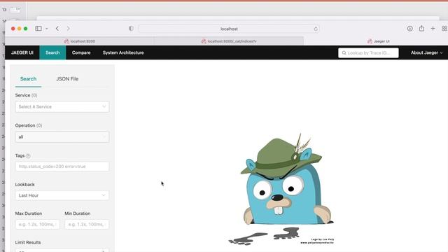 Jaeger Persistent Storage with ElasticSearch | Setup & Demo from Scratch | Kibana Dashboard смотреть онлайн