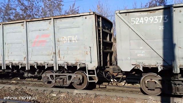 11.11.2023. (Приветливый 'Лискинец'). 'ВЛ80С-872' с грузовым. смотреть онлайн