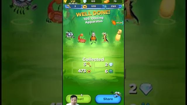 Best Fiends | Level 101 - 110 | Walkthrough | PuzzleChallenge ✔️ смотреть онлайн