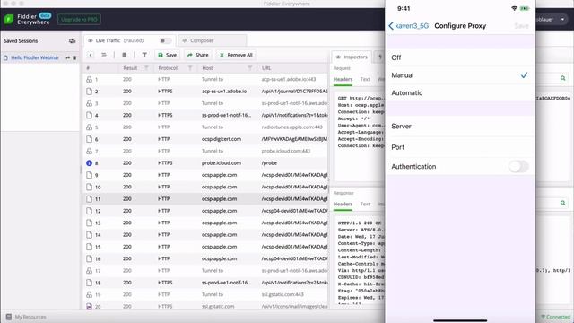 How to Debug iOS & Android Mobile Apps with #Fiddler смотреть онлайн