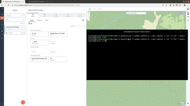 1. Connecting MQTT device to cloud platform смотреть онлайн