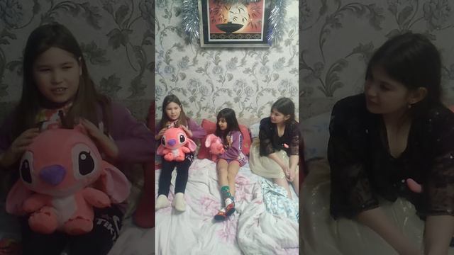 Розовый стич подарок топ