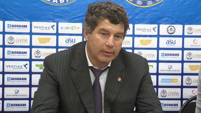 Пресс-конференция В.Кумыкова после матча с "Шахтером". смотреть онлайн