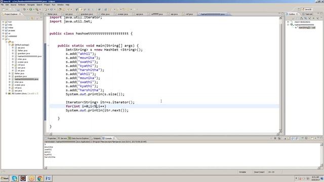 JAVA COLLECTIONS HASH TABLE,HASH SET смотреть онлайн