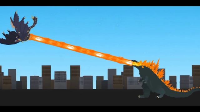 Godzilla 2000 (MireGoji) Stk showcase // Stick Nodes Animation // Millenium смотреть онлайн