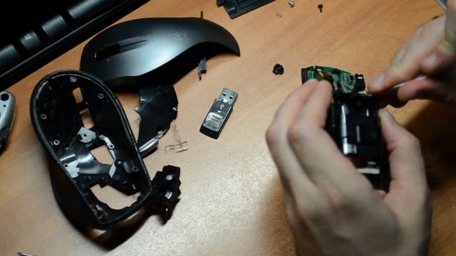 Mouse Logitech MX 620 disassembling смотреть онлайн