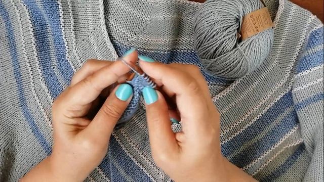 МОЙ ОПЫТ ВЯЗАНИЯ "ЧАЙКИ" из Fibra natura Papyrus смотреть онлайн