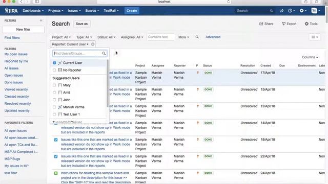 JIRA Tutorial #28 - Search JIRA Issues by Reporter | Filter JIRA issues by Reporter смотреть онлайн
