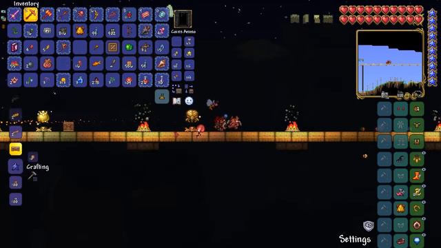 [PC] Terraria v1.4 - 12 - Мозг Ктулху. Зона для Пожирателя смотреть онлайн