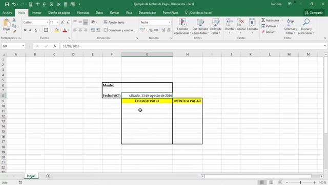 Como Calcular Fechas de Pago en Excel смотреть онлайн