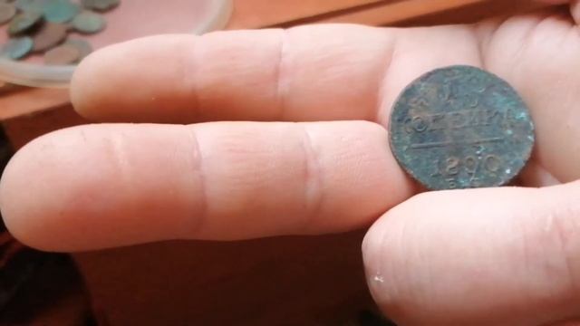 Мой способ чистки медных монет. Часть первая. смотреть онлайн