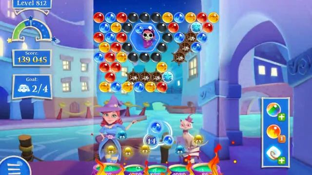 Bubble Witch Saga 2 Level 812 смотреть онлайн