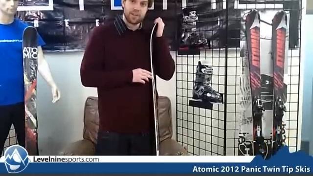 Atomic 2012 Panic Twin Tip Skis смотреть онлайн