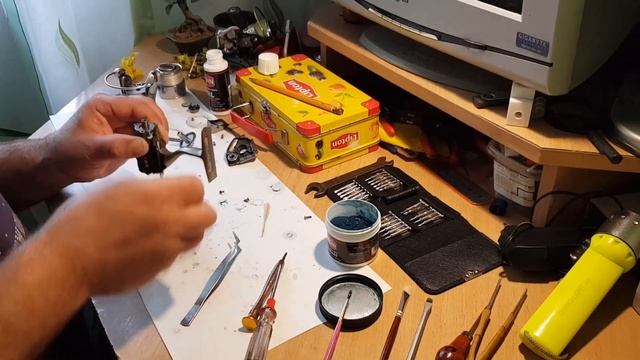 ТО + ремонт ролика катушки RYOBI EXCIA  МХ 2000, полная разборка.