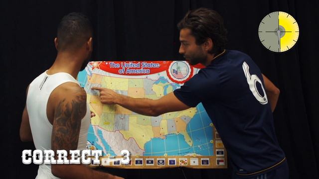 Ashley Cole & Baggio Husidic take the U.S. Geography Quiz! смотреть онлайн