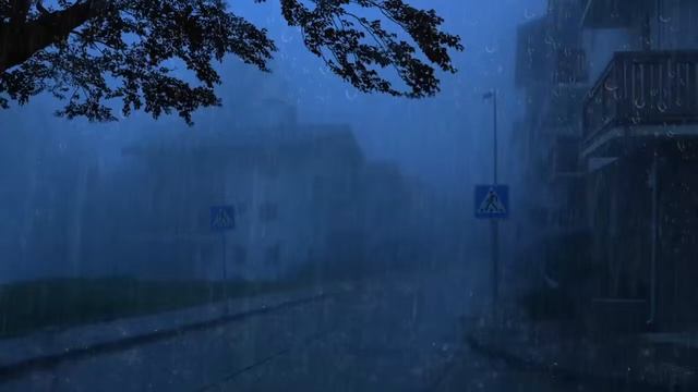 Sonido De Lluvia Relajante Para Dormir | Lluvia Torrencial Y Truenos En Bosque - Rain Sounds ASMR