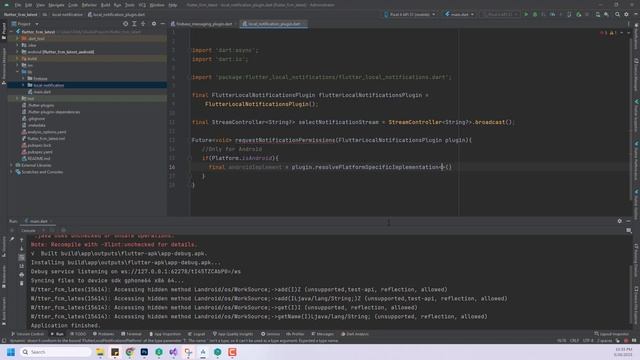 Flutter Tutorial - Firebase Cloud Messaging (Flutter 3) смотреть онлайн