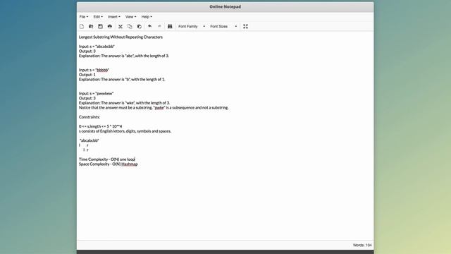 Longest Substring Without Repeating Characters смотреть онлайн