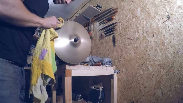 Чистка тарелки за 3 МИНУТЫ | Easy Way To Clean Cymbals For Drumset