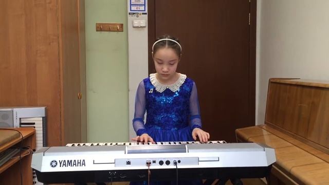 Раднаева Айна, ЦДШИ г.Химки,Виктор Гридин Фантазия на тему РНП "Утушка луговая", аранж. Еркиной М.Ю смотреть онлайн