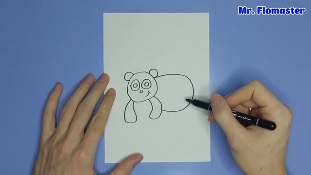 Как Рисовать Панду ? - Рисунки для детей / How to Draw a Panda ? смотреть онлайн