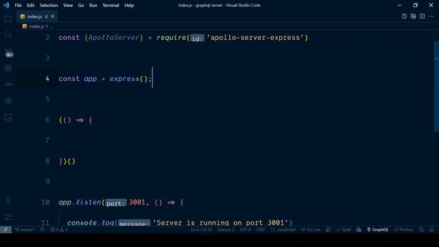 Creating a GraphQL server with Apollo Server Express| TechHarvesting смотреть онлайн