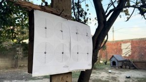 Диана элевен отстрел с коробки и настройка прицела.