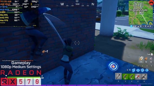 Fortnite Chapter 2 | Gameplay | Core i7 3770 + RX 570 4GB |Low|Med|High| Epic Settings 1080p | 2019 смотреть онлайн