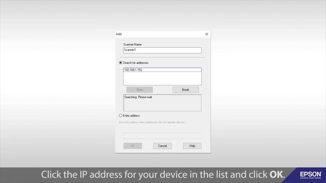 Using Epson Scan to scan via a network смотреть онлайн