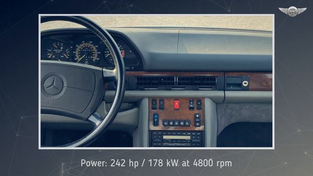 c126 Mercedes-Benz 560 SEC most beautiful coupe S-class, 1987