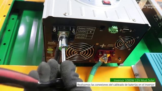 Inversor Cargador 1000W 12V MPPT 40A Must Solar