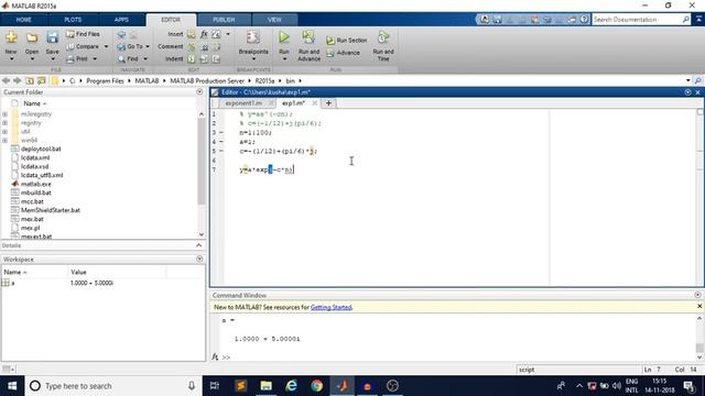 How to Generate & Plot Complex Exponential Signal Graph in MATLAB | MATLAB Tutorial for Beginners смотреть онлайн