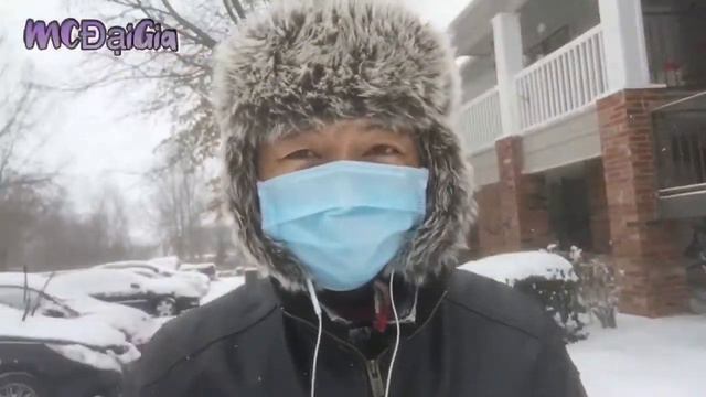 2/15/21 Monday Fayetteville AR / 5+ inches Snow ⛄️ (tuyết rơi khủng 0 độ F, sau 10 năm mới thấy 🤗) смотреть онлайн