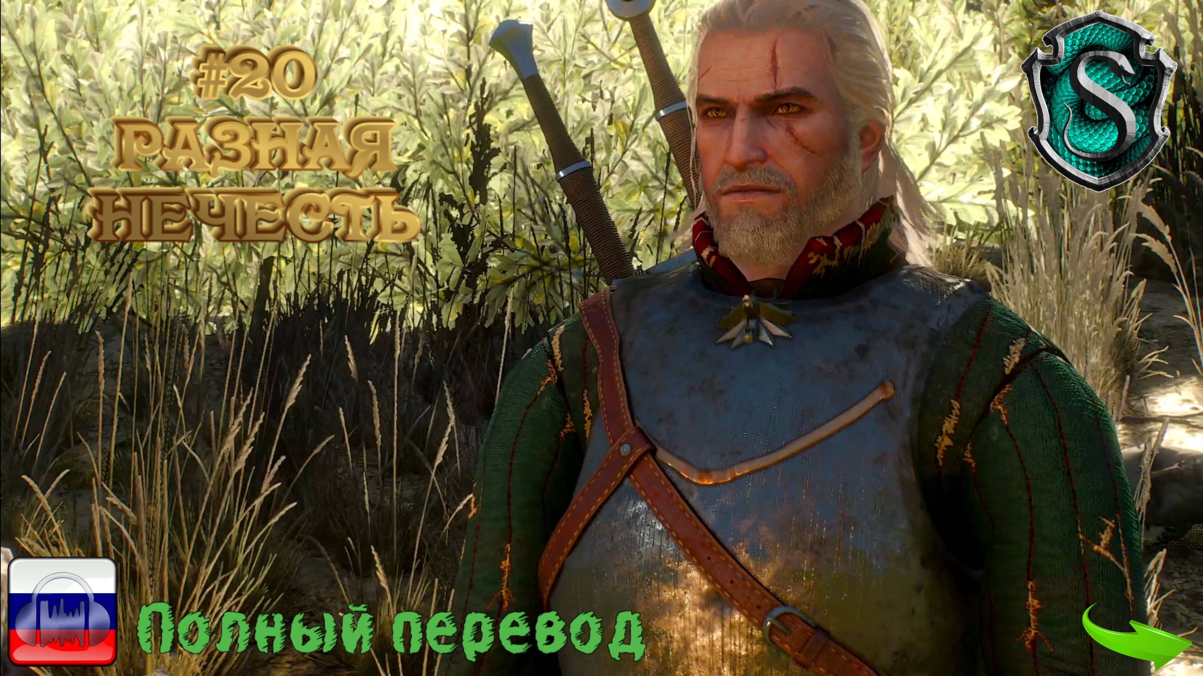 Ведьмак III. Дикая охота №20. Полуденница, леший и другая нечесть